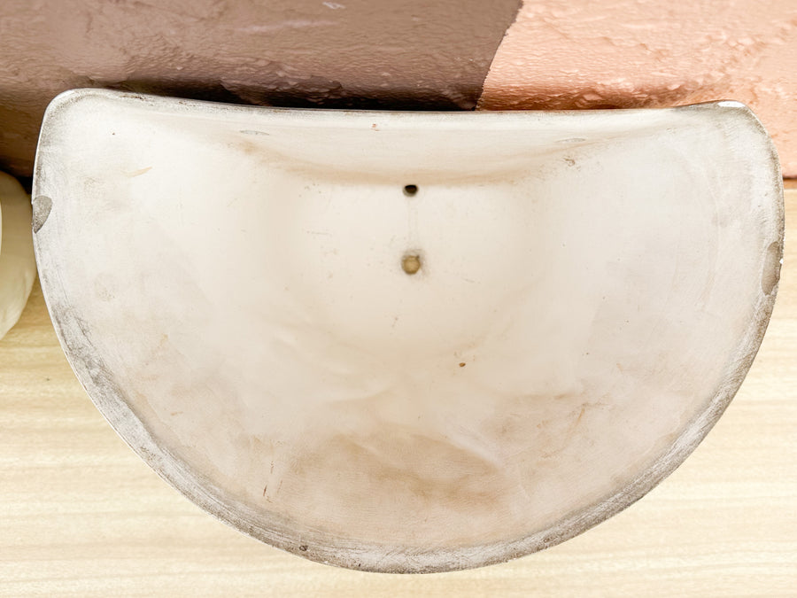 Pair of Old Florida Ceramic Wall Planters