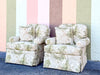 Pair of Tropical Upholstered Chairs