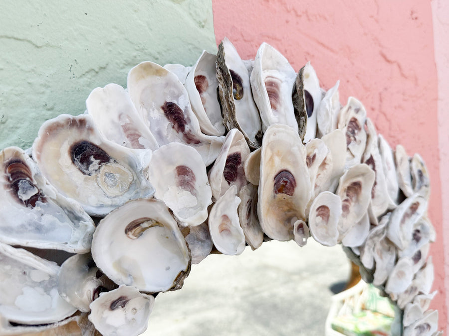 Oyster Shell Mirror