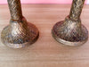 Pair of Palm Tree Candle Holders