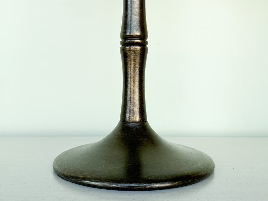 Pair of Tole Palm Tree Lamps