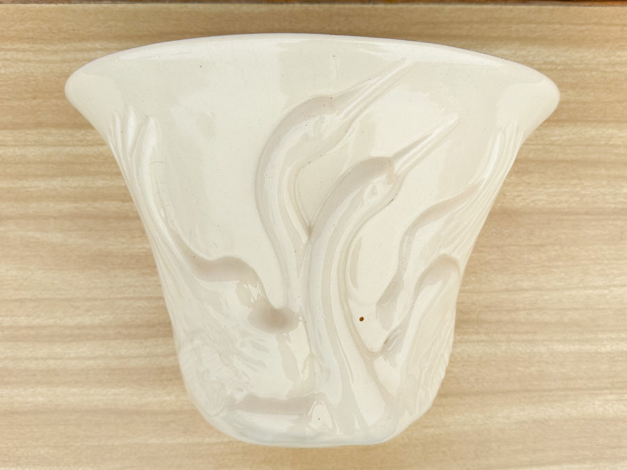 Pair of Old Florida Ceramic Wall Planters