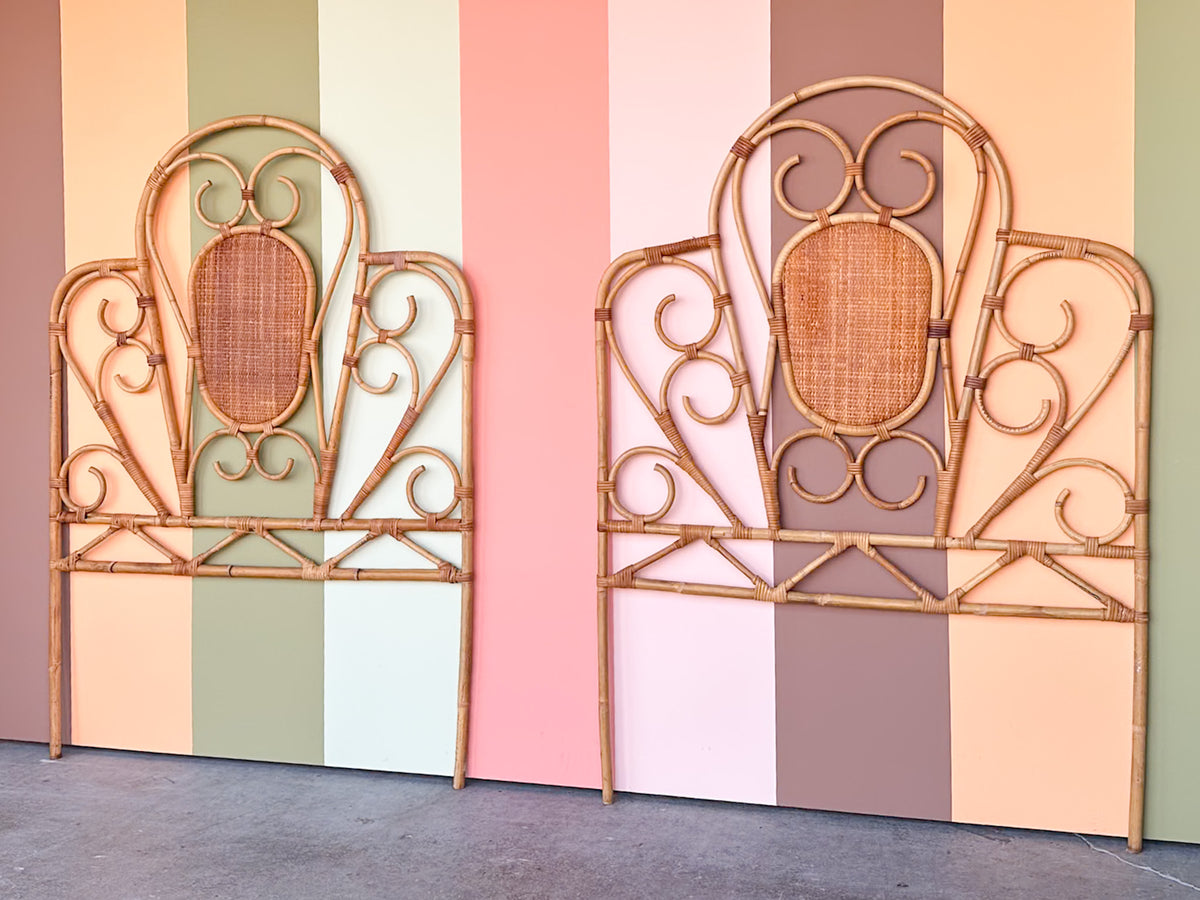 Pair of Whimsical Twin Headboards