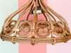 Old Florida Rattan Pendant