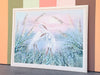 Huge Egret Original Art by A.Maley