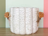 Fitz and Floyd Shell Cachepot