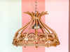 Old Florida Rattan Pendant