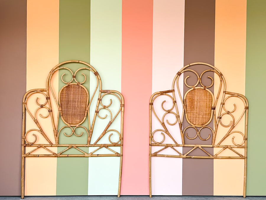 Pair of Whimsical Twin Headboards