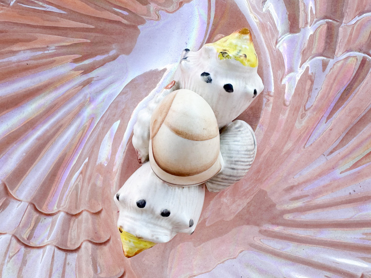 Iridescent Pink Shell Serving Dish