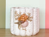 Fitz and Floyd Shell Cachepot