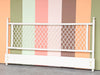 Lattice Love Rattan King Headboard
