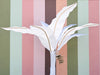 Nine Foot Canvas Banana Palm Tree