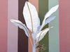 Eight Foot Canvas Banana Palm Tree