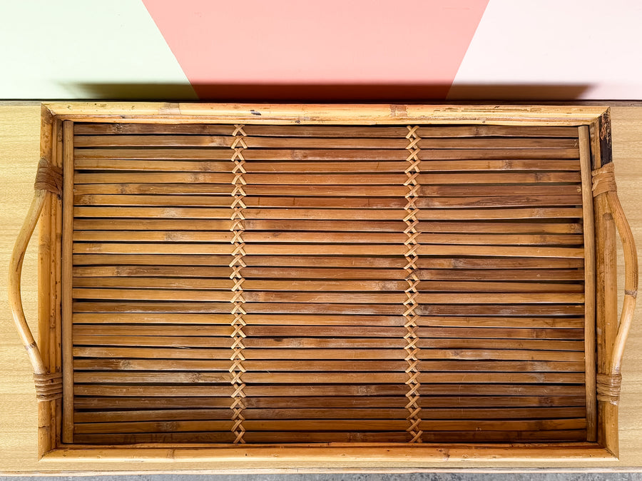 Island Style Bamboo Tray