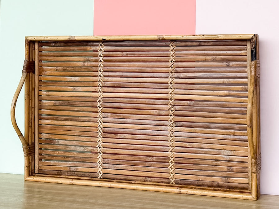Island Style Bamboo Tray