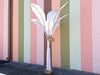 Eight Foot Canvas Banana Palm Tree