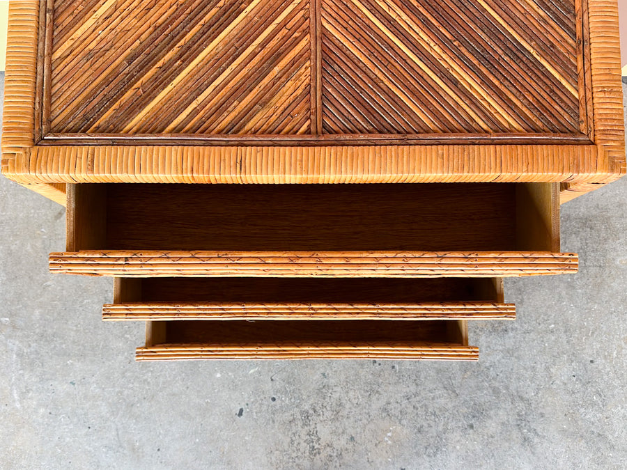 Coastal Chic Pencil Reed Chest