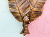 Pair of Palm Leaf Wall Sconces
