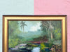 Old Florida Landscape Oil Painting
