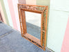 Large Island Whimsy Rattan Mirror