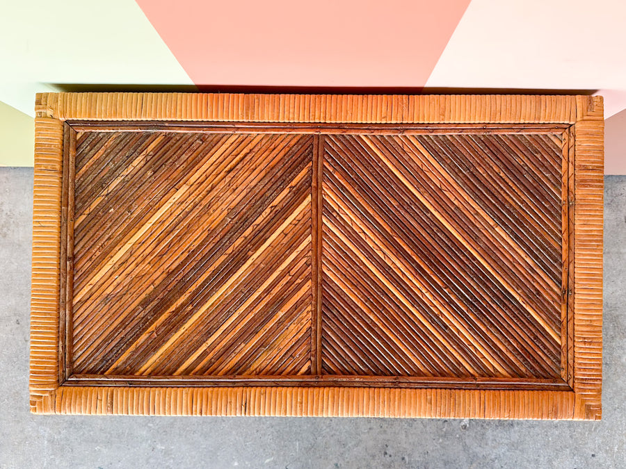 Coastal Chic Pencil Reed Chest