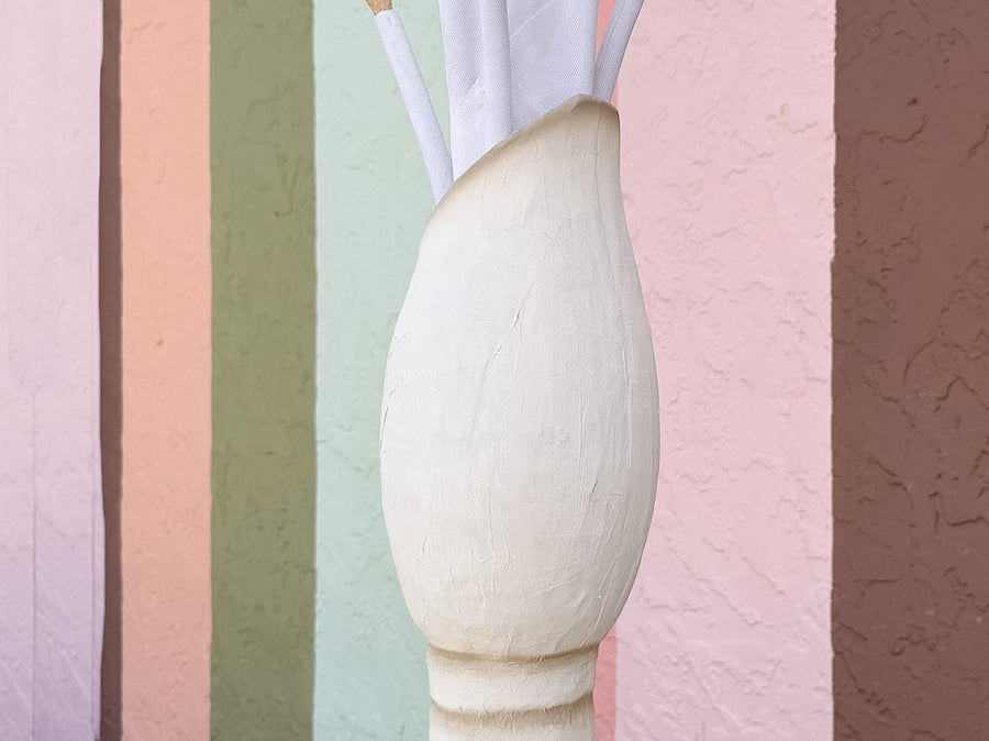 Seven Foot Canvas Royal Palm Tree
