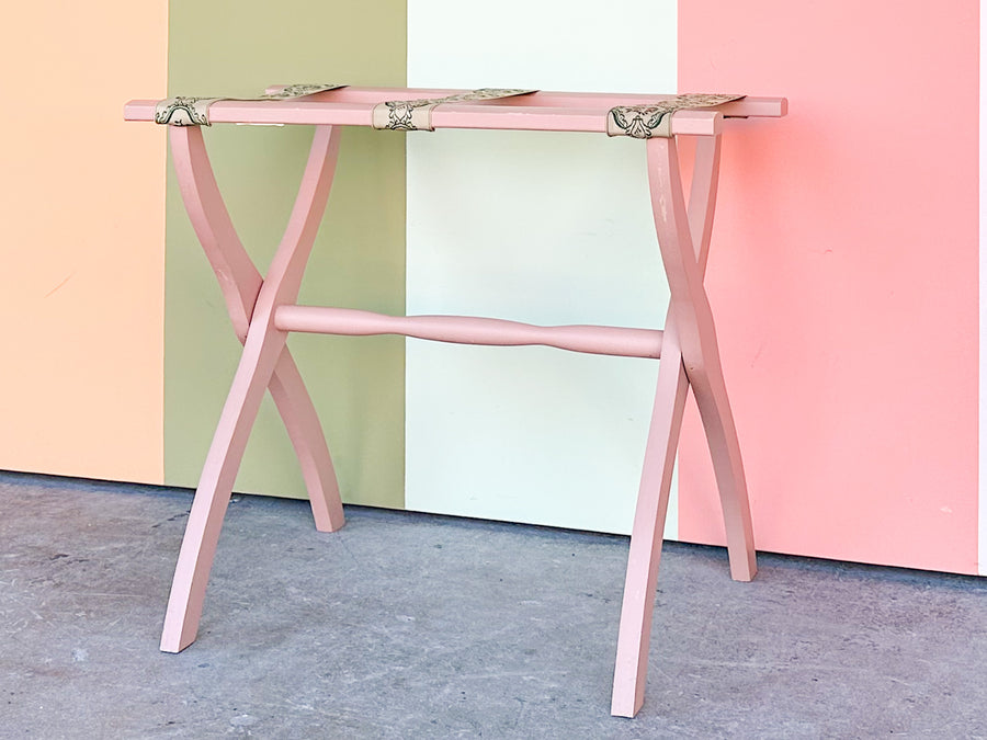Pink Ribbon Luggage Rack