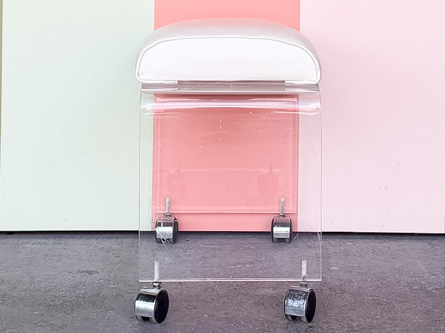 Lucite Stool