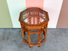 Brighton Style Rattan Side Table