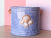Pretty Periwinkle Seashell Cachepot