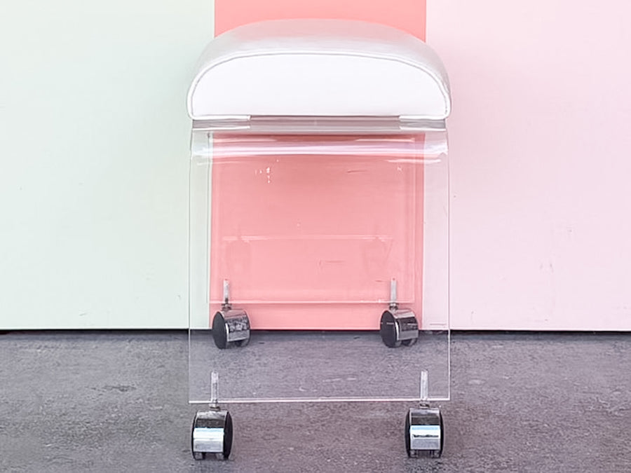 Lucite Stool