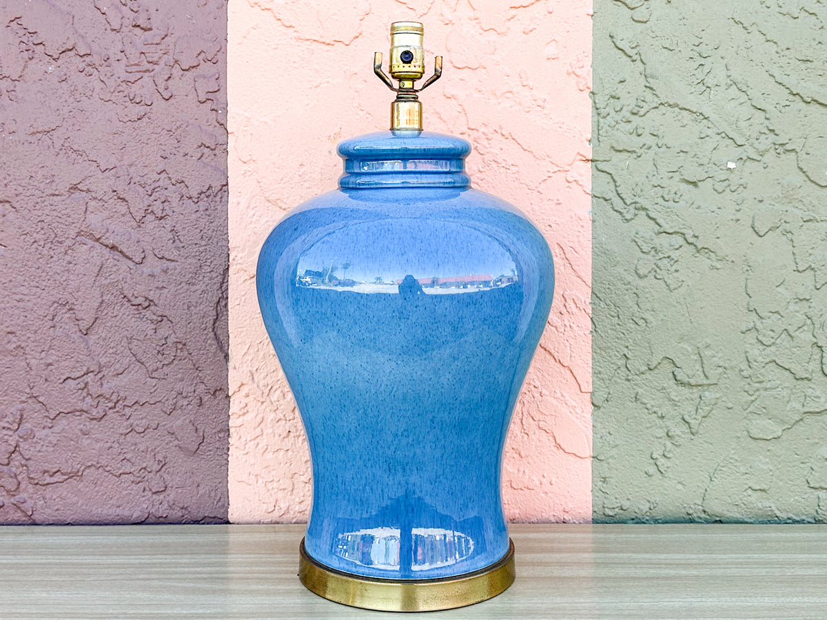 Beautiful Blue Lamp