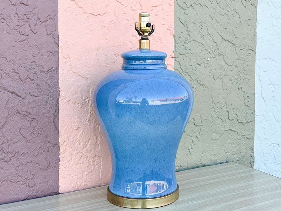 Beautiful Blue Lamp
