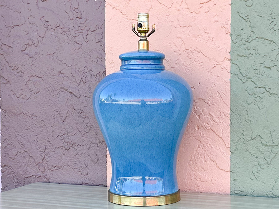 Beautiful Blue Lamp