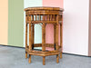 Brighton Style Rattan Side Table