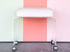 Lucite Stool