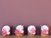 Set of Eight Shell Chic Pink Coral Napkin Rings