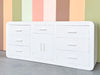 Coastal Chic Pencil Reed Dresser