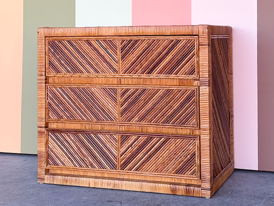 Coastal Chic Pencil Reed Chest