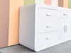 Coastal Chic Pencil Reed Dresser