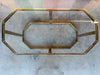 MCM Brass Octagon Dining Table