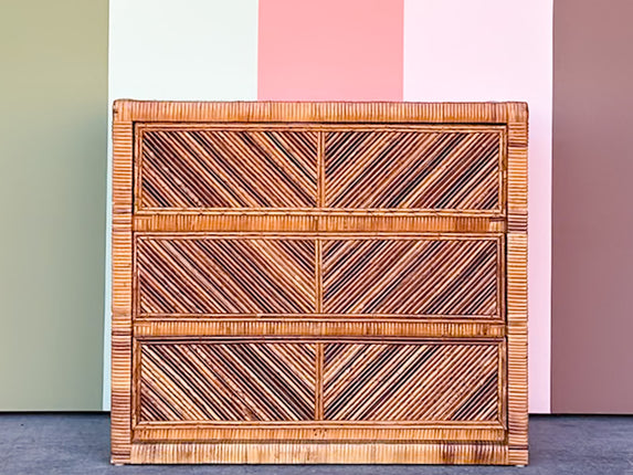 Coastal Chic Pencil Reed Chest