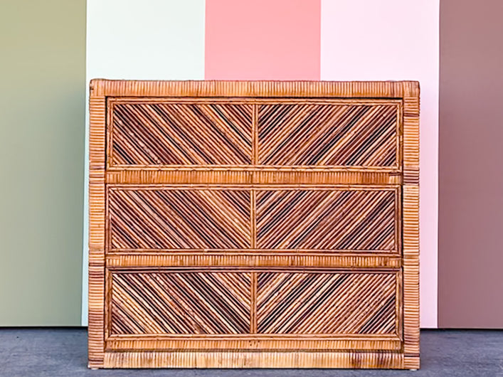Coastal Chic Pencil Reed Chest