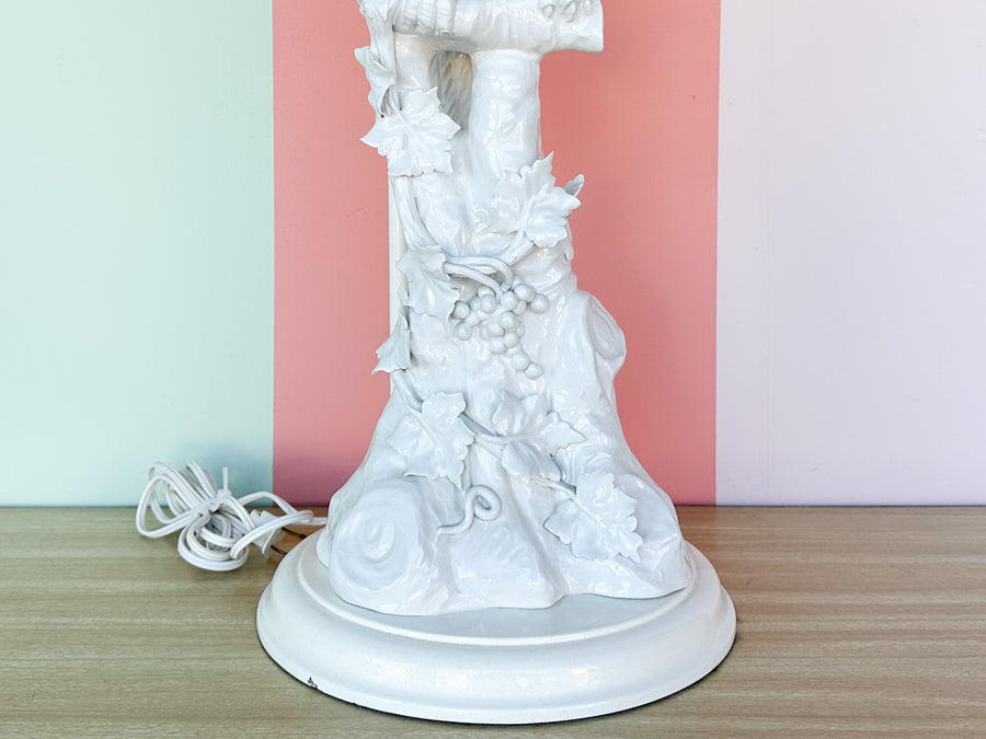 Large Tropical Chic Parrot Lamp