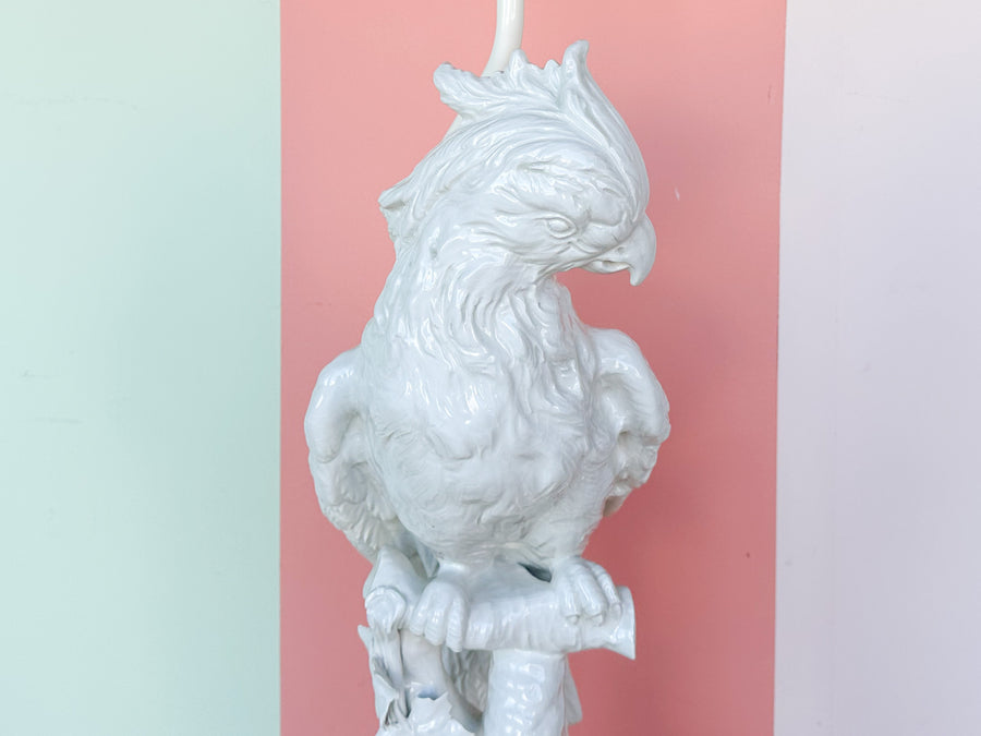 Large Tropical Chic Parrot Lamp