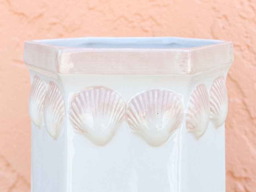 Italian Shell Vase