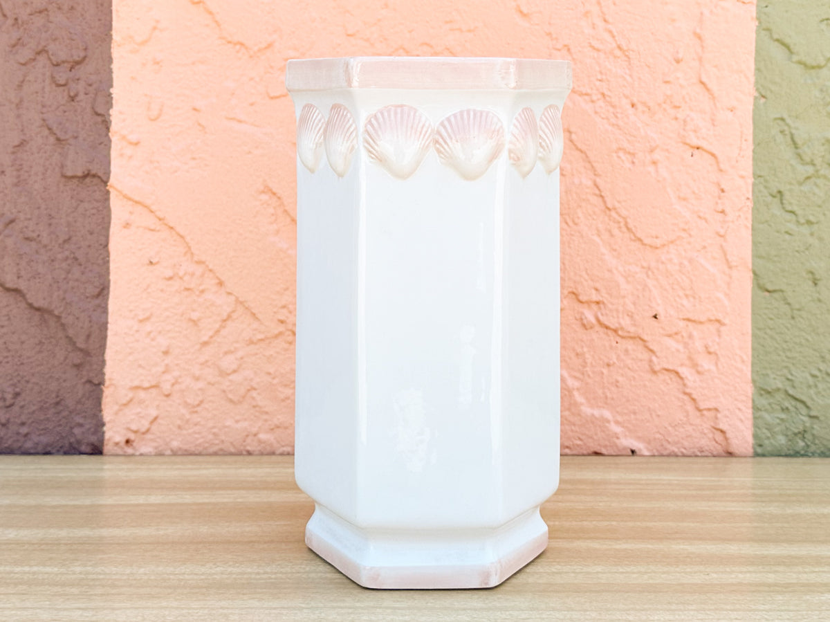 Italian Shell Vase