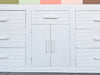 Coastal Chic Pencil Reed Dresser