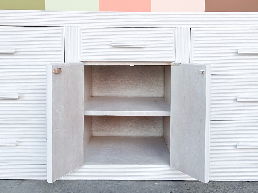 Coastal Chic Pencil Reed Dresser