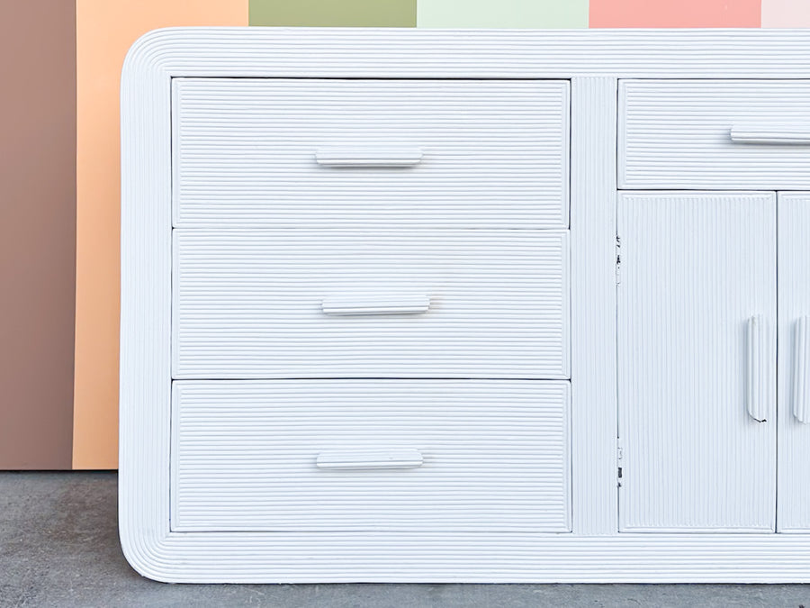 Coastal Chic Pencil Reed Dresser